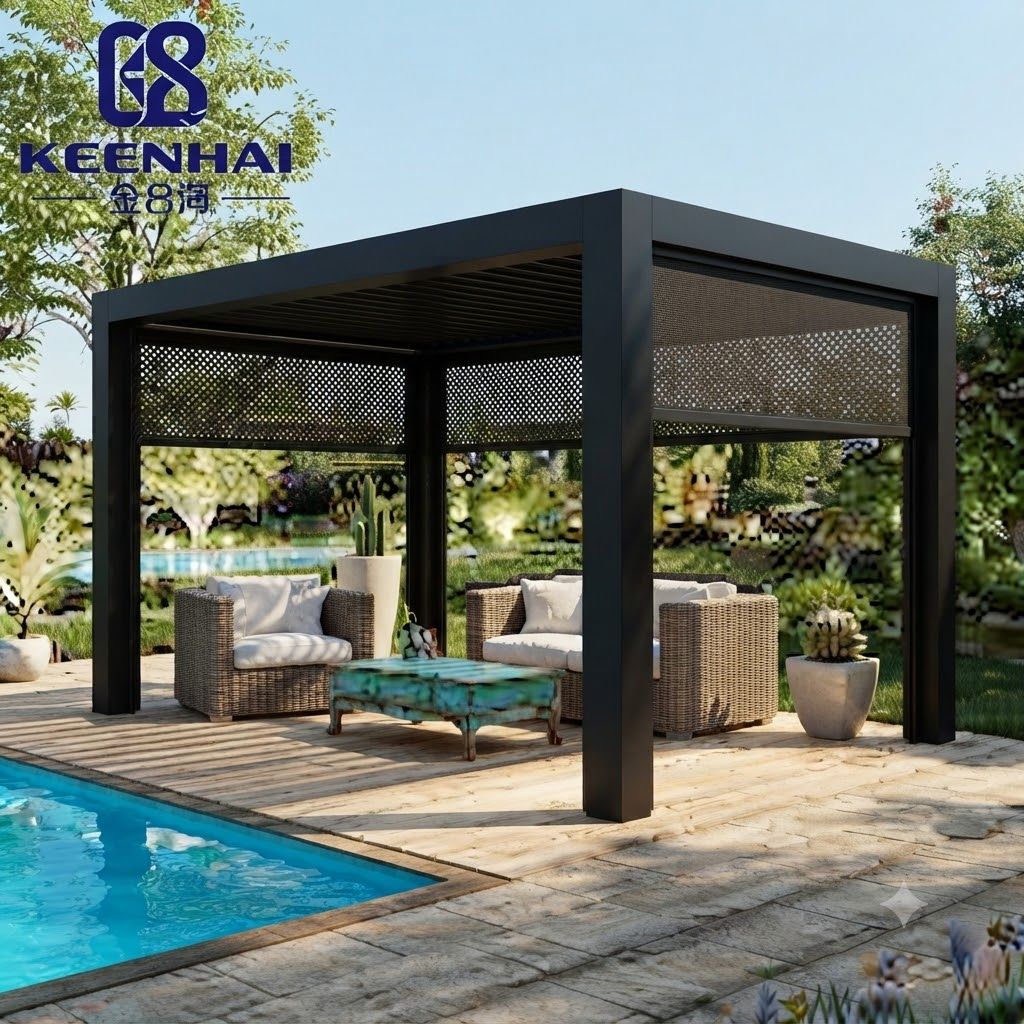 شركة البرجولات في الكويت | تصميم وتوريد وتركيب برجولات فاخرة