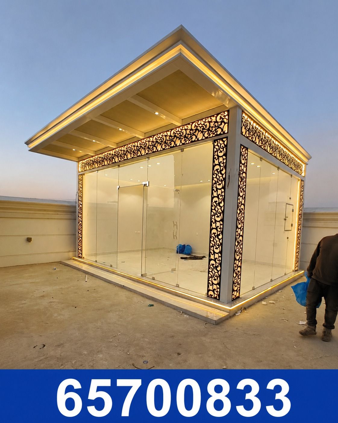 تصميم وتركييب جلسات خارجية للمطاعم الكويت | مظلات وبرجولات مطاعم